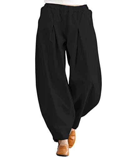 Women's Relaxed Fit Linen Pants