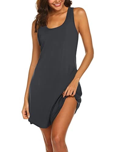 Avidlove Women's Sleeveless Chemise Nightgown