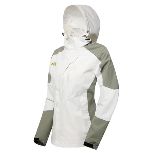 Ginsiom Women's Lightweight Waterproof Rain Jacket with Hood
