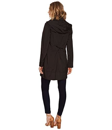 Cole Haan Women's Packable Hooded Rain Jacket