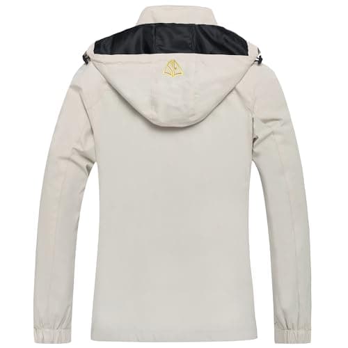 GIISAM Women's Lightweight Waterproof Rain Jacket with Hood