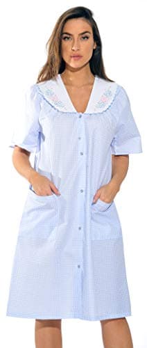 Dreamcrest Short Sleeve Duster Housecoat for Women