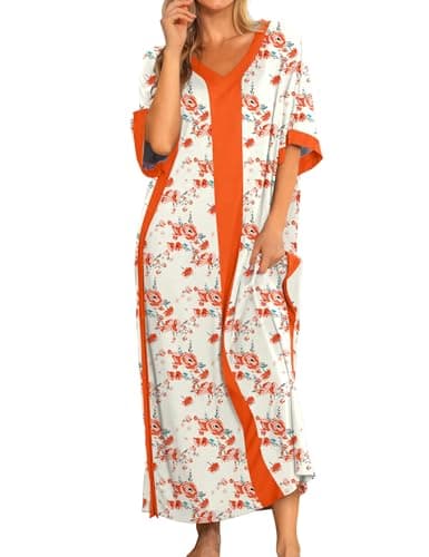 Bloggerlove Women Nightgowns Cotton Sleepwear
