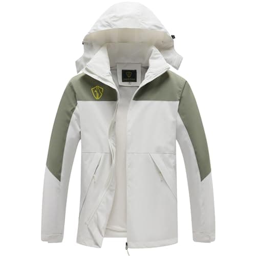 GIISAM Women's Waterproof Lightweight Rain Jacket with Hood