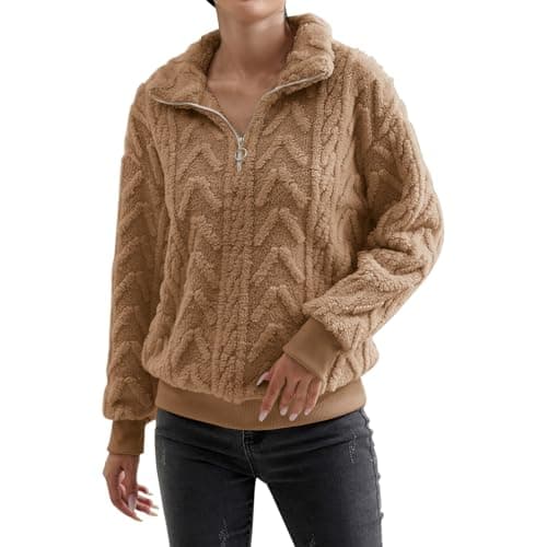 Women's Hooded Plush Lined Casual Coat