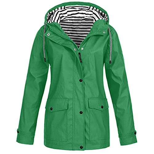 Women's Waterproof Rain Jacket with Hood