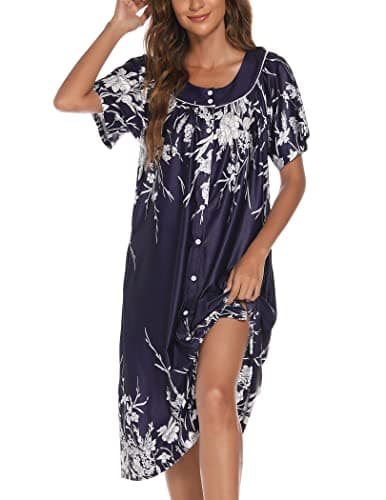 Yozly Short Sleeve House Dress for Women