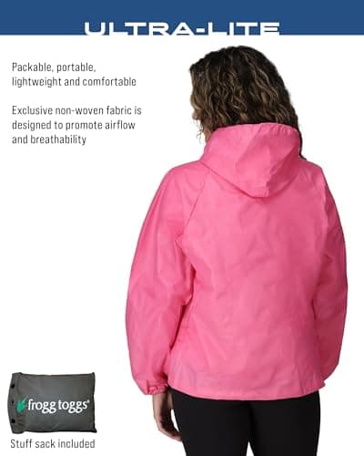 FROGG TOGGS Women's Ultra-lite2 Waterproof Breathable Rain Jacket