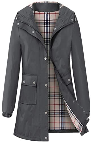 Women's Waterproof Rain Jacket with Hood
