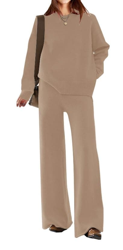 Womens Elegant Knitted Lounge Sets