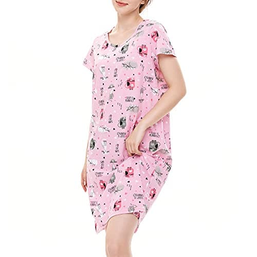 Zando Soft Cotton Night Gowns for Women