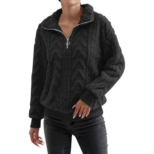 Women's Hooded Plush Lined Casual Coat