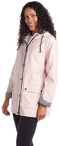 URBAN REPUBLIC Woman’s Water Resistant Rain Jacket with Pockets S-3XL
