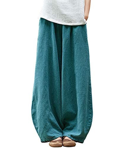 Women's Relaxed Fit Linen Pants