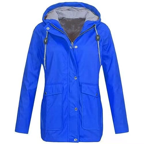 Women's Waterproof Rain Jacket with Hood