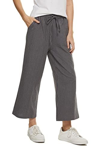 CNJXJCD Women's High-Waisted Wide Leg Linen Pants with Pockets