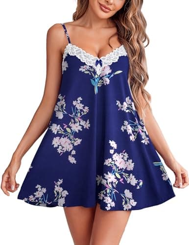 Elegant Lace Nightgown | Sexy Spaghetti Strap Cami Sleepwear