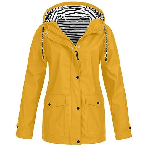 Women's Waterproof Rain Jacket with Hood