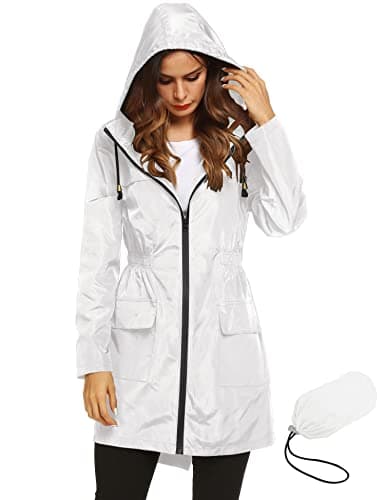 Women's Lightweight Waterproof Rain Jacket