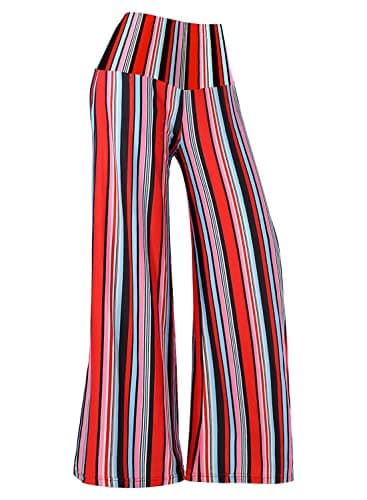 Arolina Women's High Waist Stretchy Wide Leg Palazzo Pants