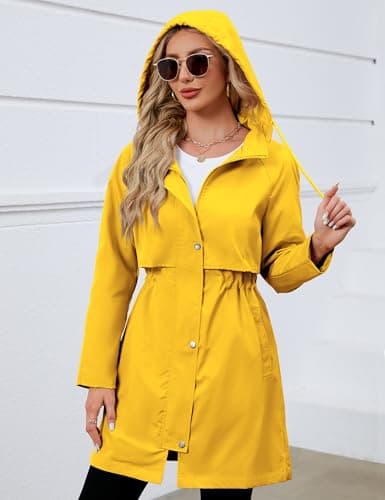 Waterproof Hooded Rain Jacket for Women | Bloggerlove