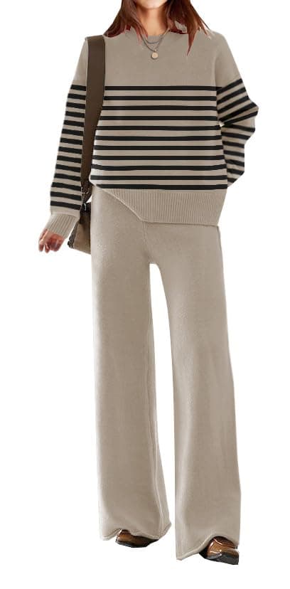 Womens Elegant Knitted Lounge Sets