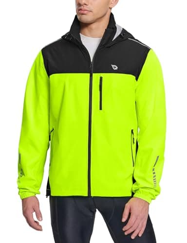 Baleaf Men's Waterproof Windbreaker Jacket for Running & Hiking