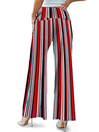 Arolina Women's High Waist Stretchy Wide Leg Palazzo Pants