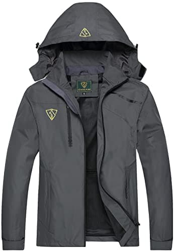 GIISAM Women's Lightweight Waterproof Rain Jacket with Hood