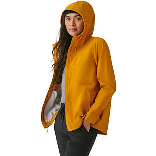 BASS OUTDOOR Women's Hooded Woven Rain Jacket