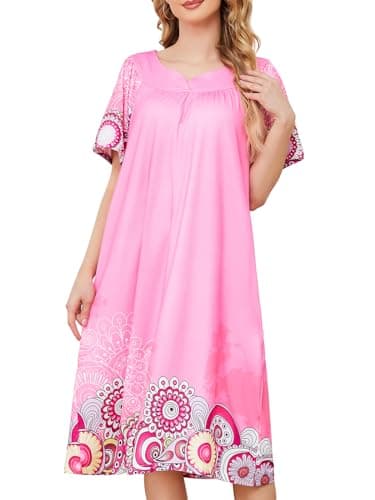 Refined Women's House Dresses with Pockets