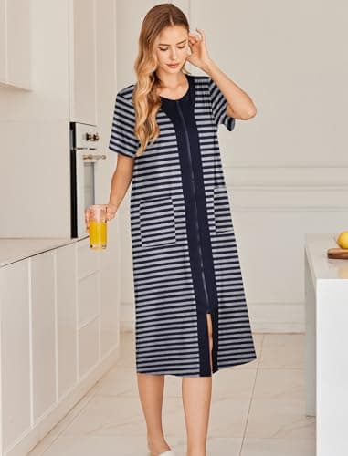 Soft Lounge Robes for Women with Pockets Ekouaer