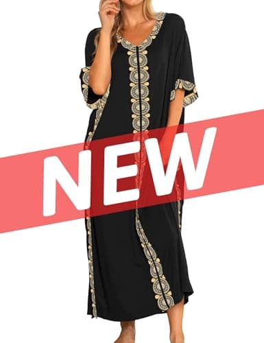 Women's Cotton Caftan Nightgowns for Bloggerlove