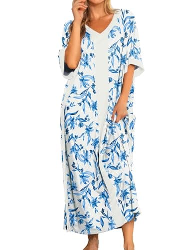 Women's Cotton Caftan Nightgowns for Bloggerlove