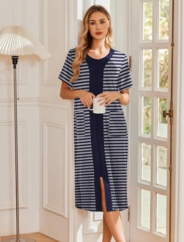 Soft Lounge Robes for Women with Pockets Ekouaer