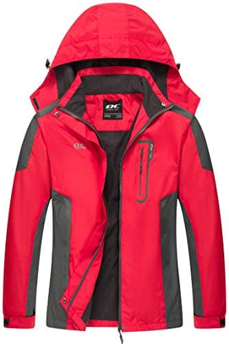 Diamond Candy Lightweight Waterproof Rain Jacket for Women Outdoor Hiking & Skiing