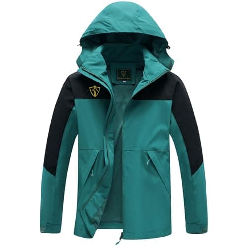 GIISAM Women's Waterproof Lightweight Rain Jacket with Hood