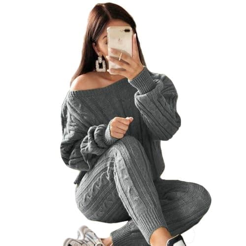 Lucuna Women's 2023 Fall Sweater Set