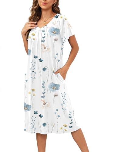 Disamer Women's Floral Sundresses with Pockets