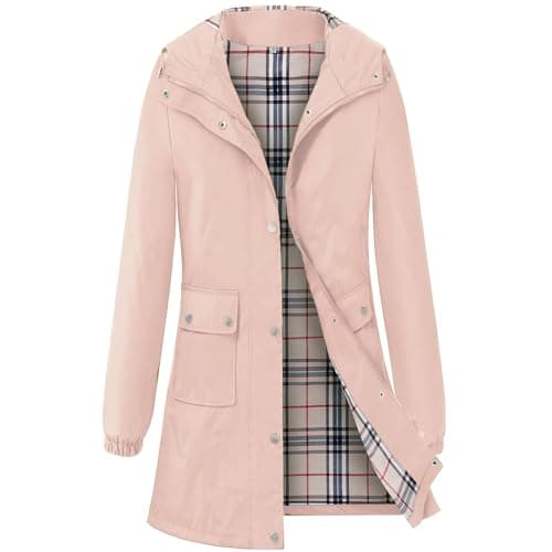 Women's Waterproof Rain Jacket with Hood