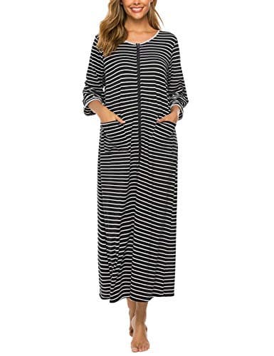 Bloggerlove Zipper Front Robes for Women