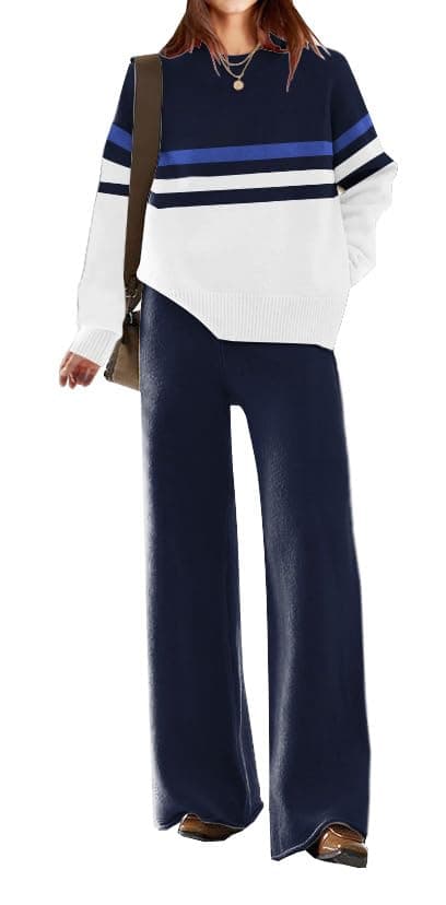 Womens Elegant Knitted Lounge Sets