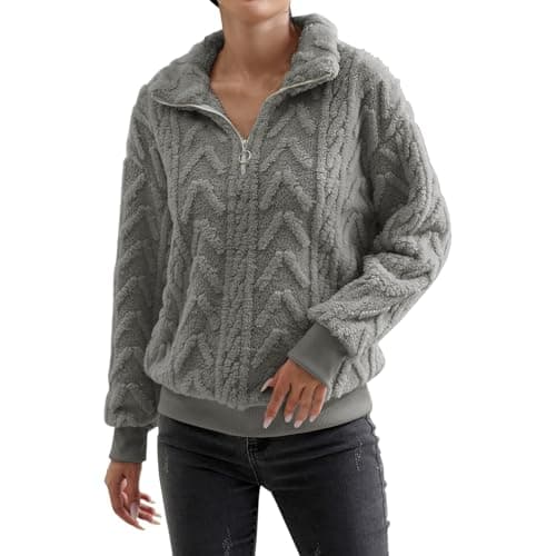 Women's Hooded Plush Lined Casual Coat
