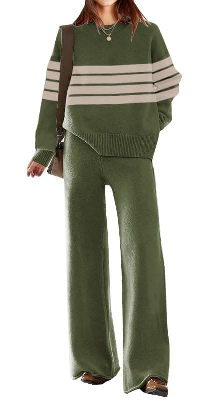 Womens Elegant Knitted Lounge Sets