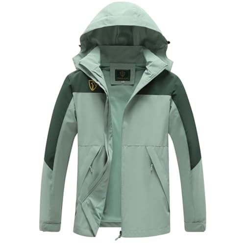 GIISAM Women's Waterproof Lightweight Rain Jacket with Hood