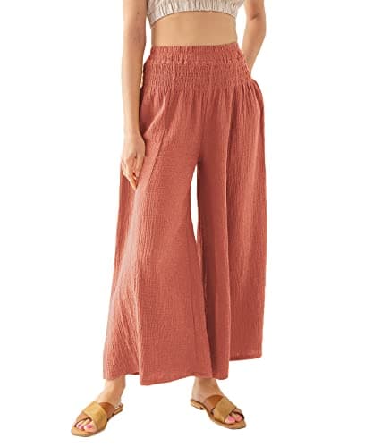 Amazhiyu Women's Wide Leg Palazzo Pants