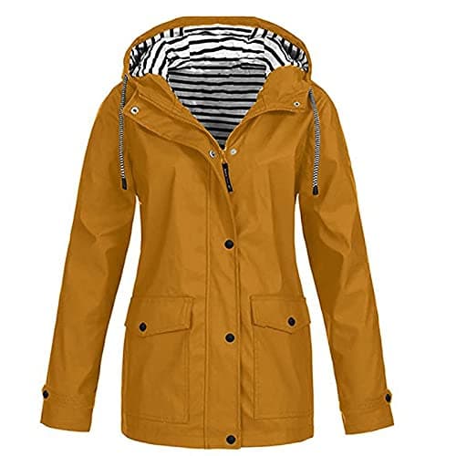 Women's Waterproof Rain Jacket with Hood