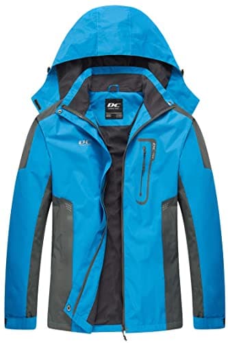 Diamond Candy Lightweight Waterproof Rain Jacket for Women Outdoor Hiking & Skiing