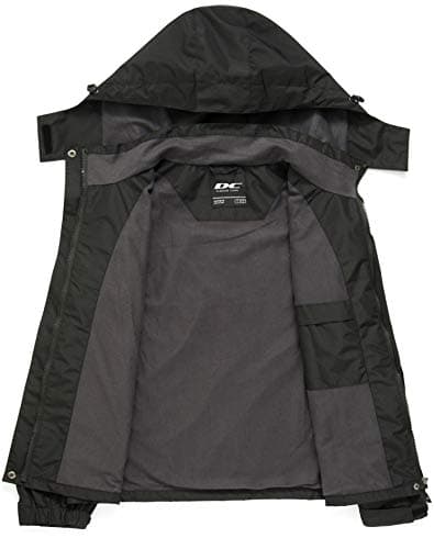 Diamond Candy Lightweight Waterproof Rain Jacket for Women Outdoor Hiking & Skiing