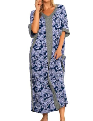 Women's Cotton Caftan Nightgowns for Bloggerlove